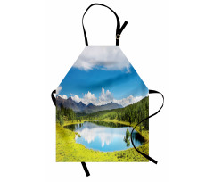 Sky Mountain Landscape Apron