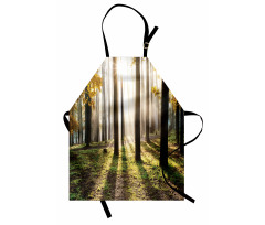 Forest Leaves at Sunrise Apron