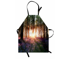 Sunrise Woods in Spring Apron