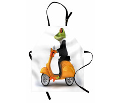 Italian Frog Motorcycle Apron