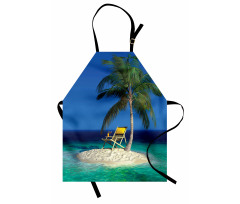 Chair Under a Palm Tree Apron
