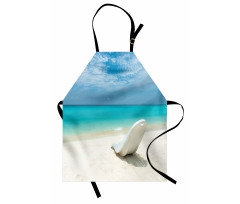 Maldives Beach Sunny Day Apron