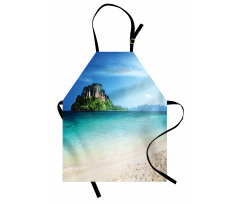 Tropic Island Scenery Apron