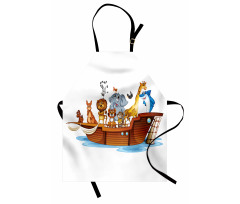 Animals on Mystic Boat Apron