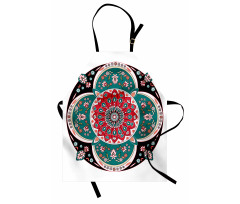 Floral Ethnic Apron