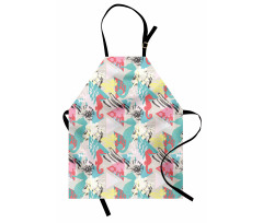 Paintbrush Artwork Apron