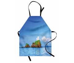 Idyllic Tropic Islands Apron