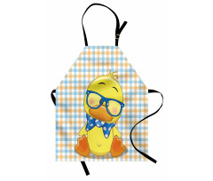 Çocuklar için Mutfak Önlüğü Bebek Ördek Desenli
