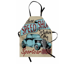 Retro Antique Sports Apron