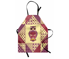 Nocturnal Animal Pattern Apron