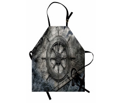 Steering Wheel Grunge Apron