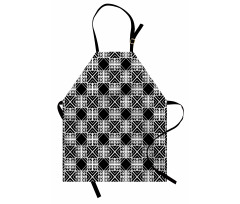 Artwork of Squares Stripes Apron