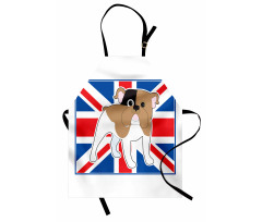 British Flag Illustration Apron