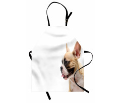 Side View French Doggie Apron