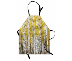 Forest Golden Leaves Apron