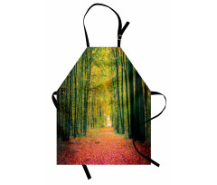 Warm Autumn Dramatic Road Apron