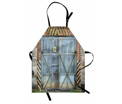 Aged Wooden Factory Apron