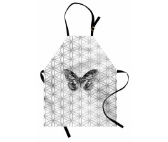 Geometric Butterfly Apron