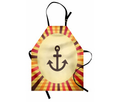 Pop Art Sailing Anchor Apron