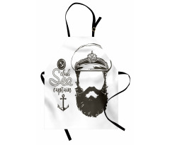 Hat and Beard Seaman Apron