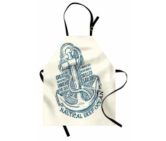 Vintage Nautical Sea Apron