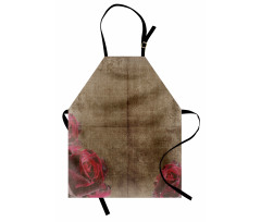 Vintage Roses Frame Apron