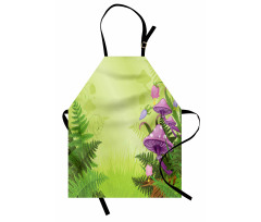 Mushroom Flower Magic Apron