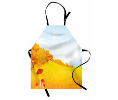 Fall Landscape Meadow Apron