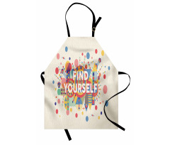 Typographical Poster Apron