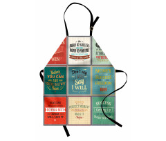 Uplifting Wise Messages Apron