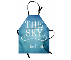 Typography Message Apron