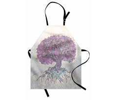 Watercolor Bohemian Apron