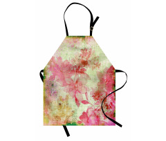 Retro Design Old Grunge Apron