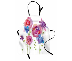 Bohemian Pink Blossom Apron