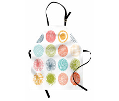 Childish Joyful Abstract Apron