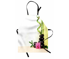 Bamboo Rocks Meditation Apron