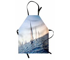 Racing Sport Sailboats Apron