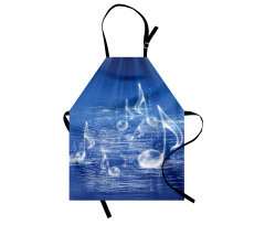 Music Nautical Melody Apron