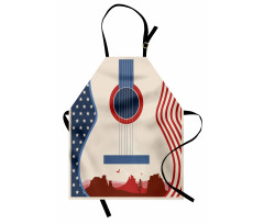 Country Music Guitar Apron