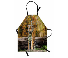 Tiger in Forest Apron