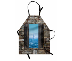 Sailing Boat Idyllic Apron