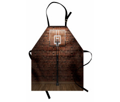 Basketball Field Sports Apron