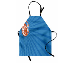 Pop Art American Football Apron