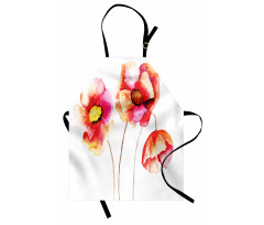 Blooming Poppies Apron