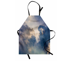 Rain Storm Clouds Sky Apron