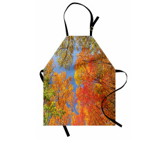 Forest in Autumn Apron