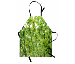 Summer Fresh Leaves Apron