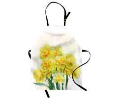 Paint of Daffodils Bouquet Apron