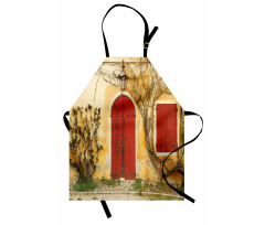 Aged Doors Tuscan House Apron