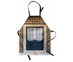 Vintage Window Rural Apron